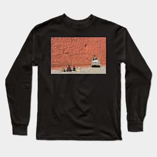 Picnic. Gyantse, Tibet. Long Sleeve T-Shirt